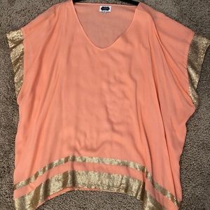 Mud Pie Sequin Tunic/Poncho